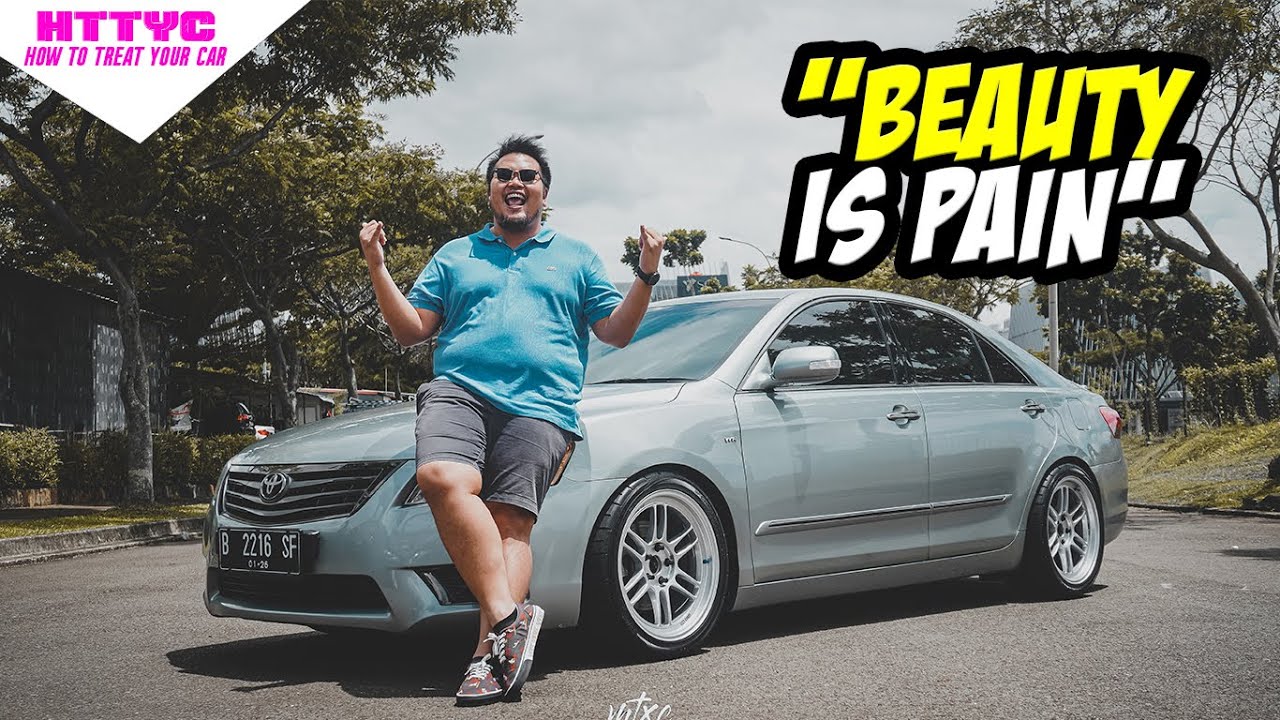 MAKNA BEAUTY IS PAIN INI BRO ! MODIFIKASI CAMRY ALA DITO PAMPAM