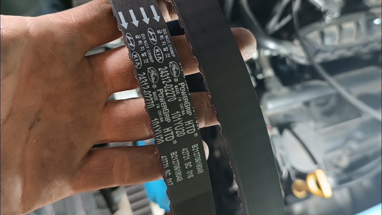 Timing belt replacement Hyundai EON👌