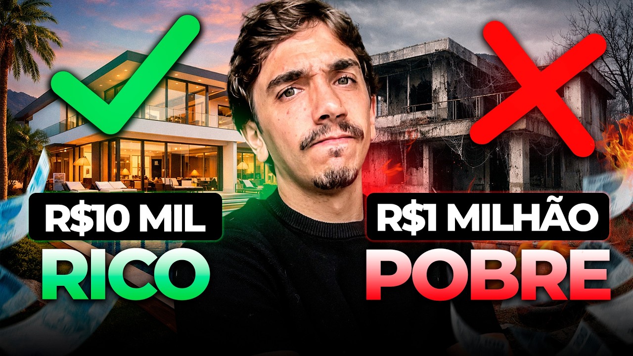 POR QUE GANHAR R$10 MIL/MÊS É MELHOR DO QUE TER R$1 MILHÃO NA CONTA