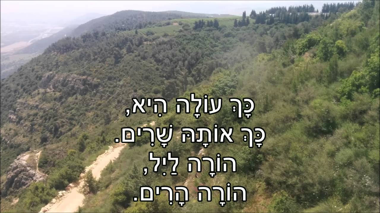 שיר עד - הורה הרים - מילים: נתן אלתרמן | לחן: יואל ולבה | ביצוע: חבורת רננים - Hora Harim