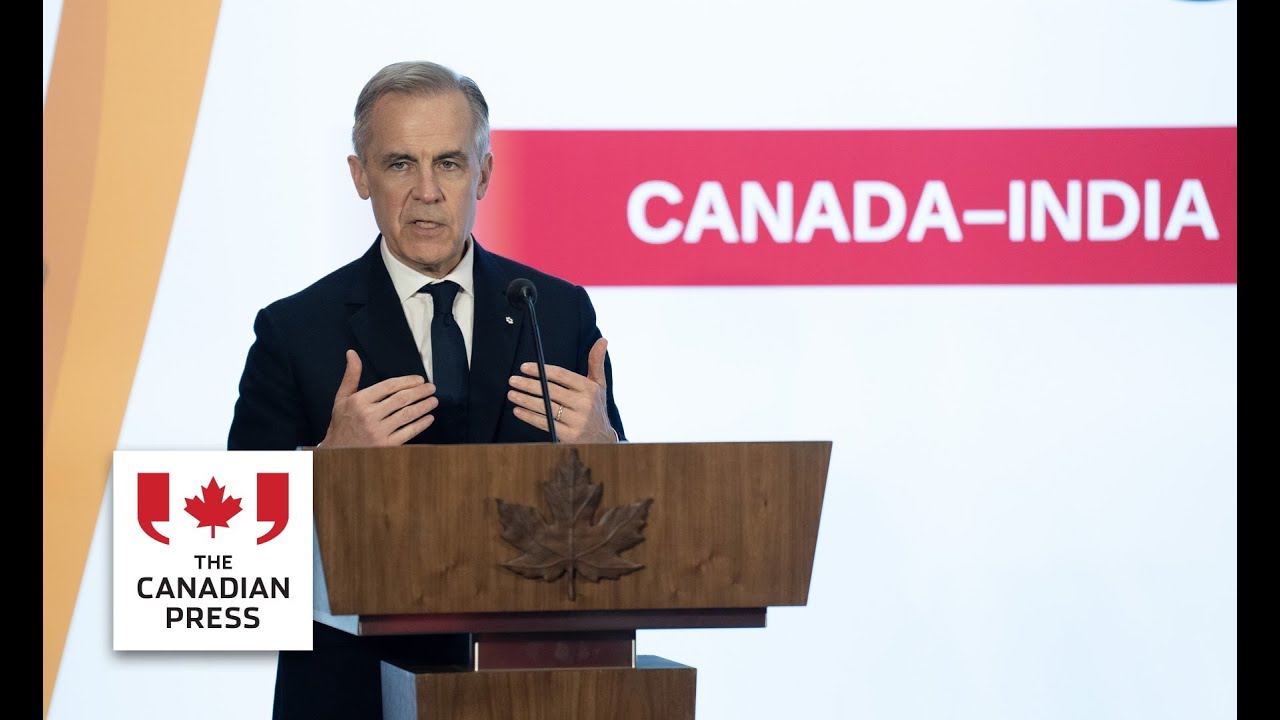 Prime Minister Carney arrives in New Delhi