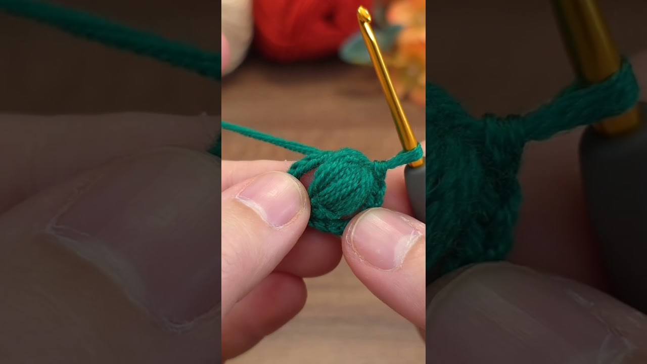 crochet hair band #crochet #knitting #tunisian