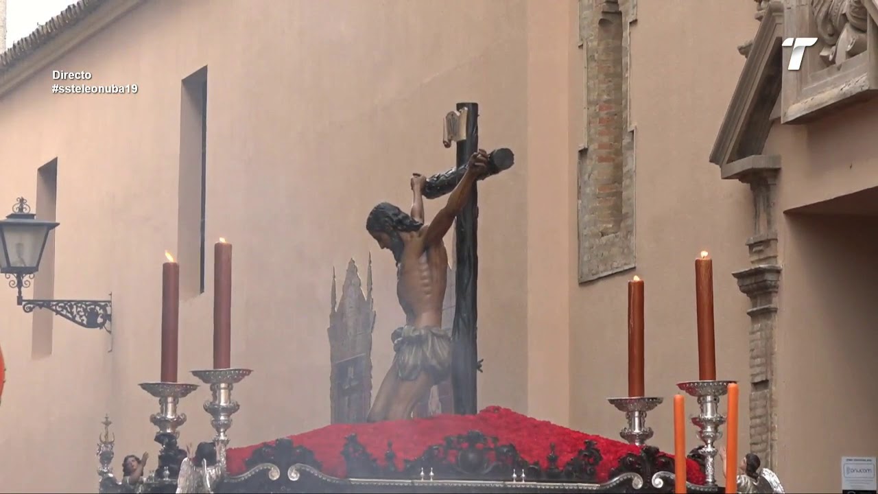 Salida del Santísimo Cristo de la Buena Muerte. Jueves santo 2019