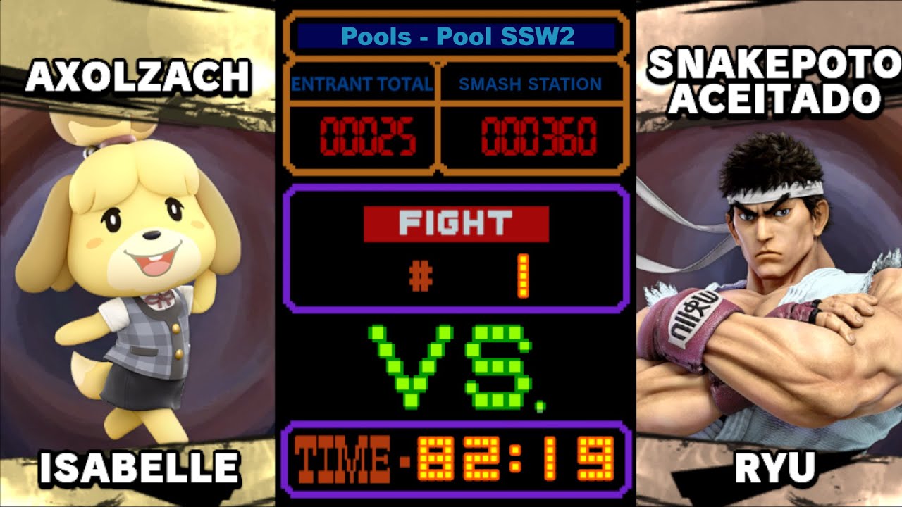 Smash Station: #360 - AxolZach vs SDLG | SnakePotoAceitado - Pools - Pool SSW2