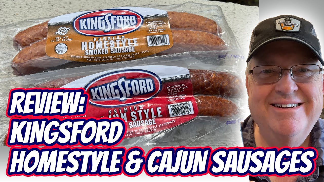 Kingsford Homestyle & Cajun Sausages - Chris Allingham - The Virtual Weber Bullet