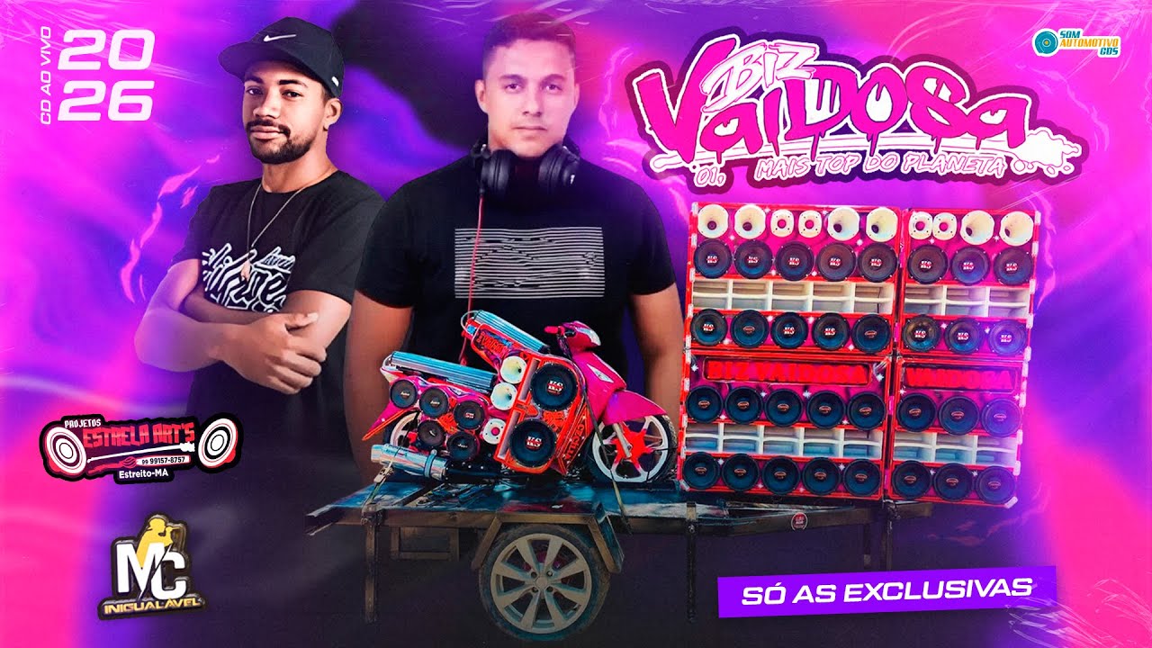BIZ VAIDOSA 2026 - DANCE COMERCIAL PVT - DJ ESTRELA ARTS E MC INIGUALÁVEL AO VIVO