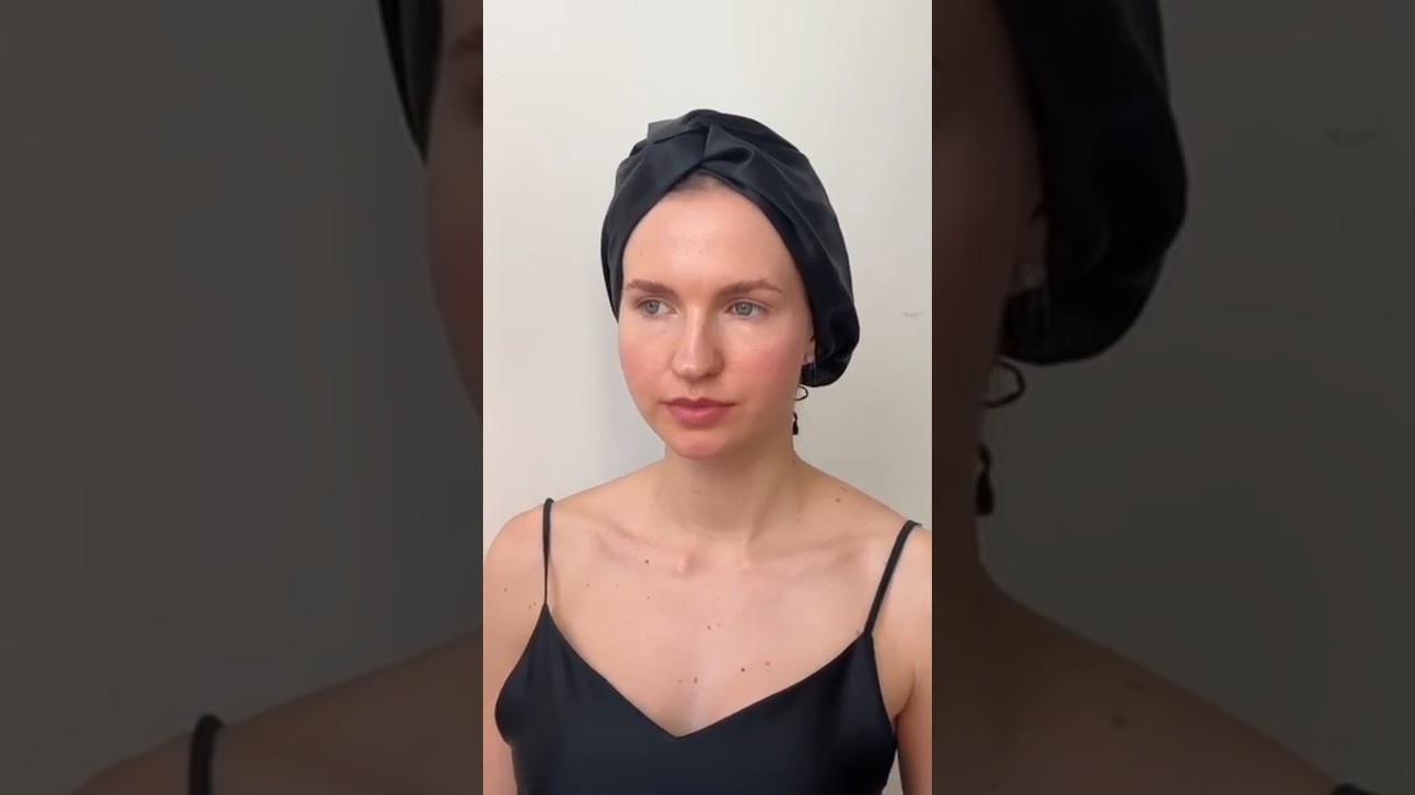 Silk Turban will take care of your hair while you sleep 😴 #silk #haircaretips #hairaccessories