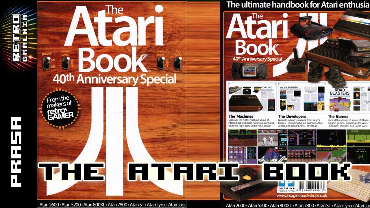[Prasa] The Atari Book - Retrogamer - Wszystko o Atari - Retrogralnia - Retrogaming - RG#53