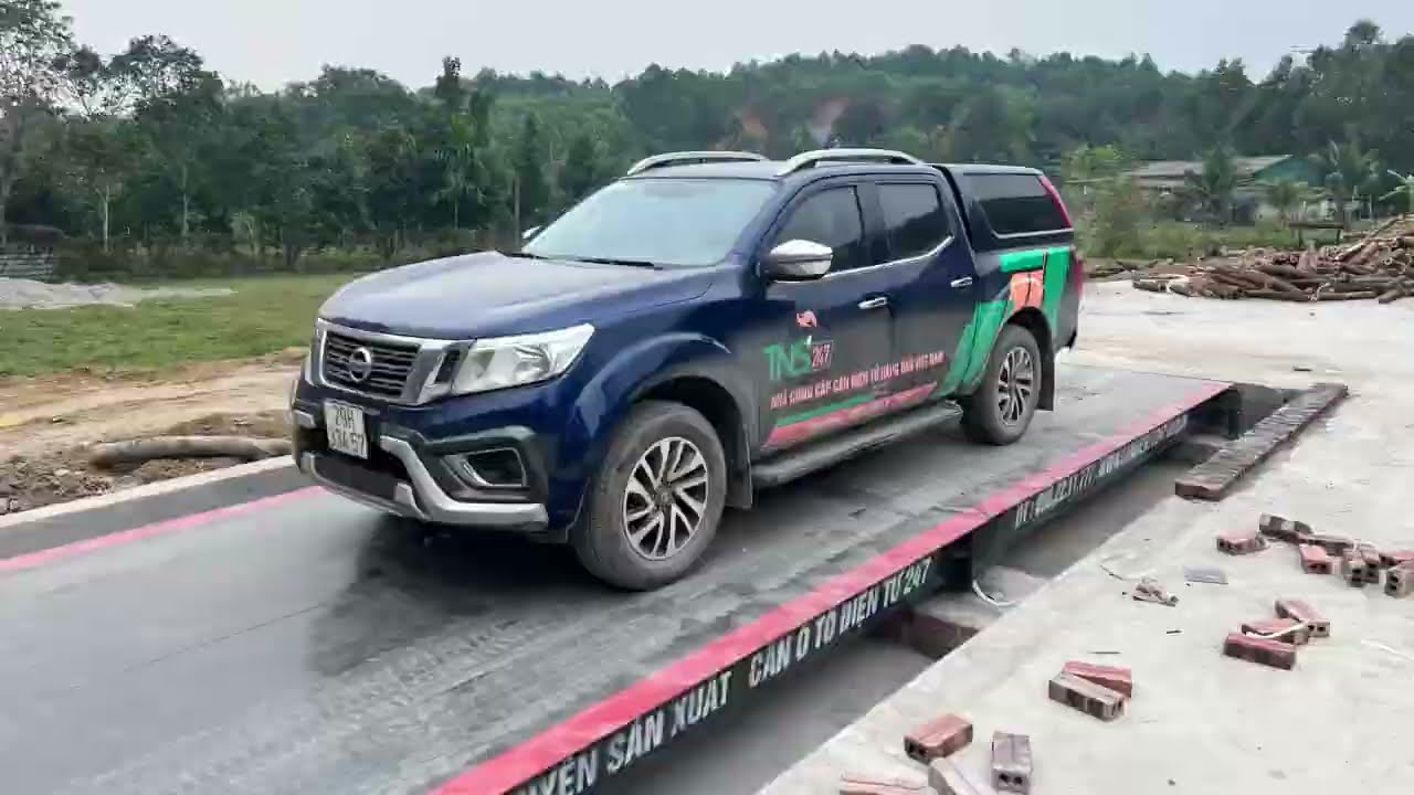 Lắp đặt bàn cân ô tô điện tử 60 tấn kích thước 3m x 9m tại Triệu Sơn Thanh Hoá. Hotline 0962211777