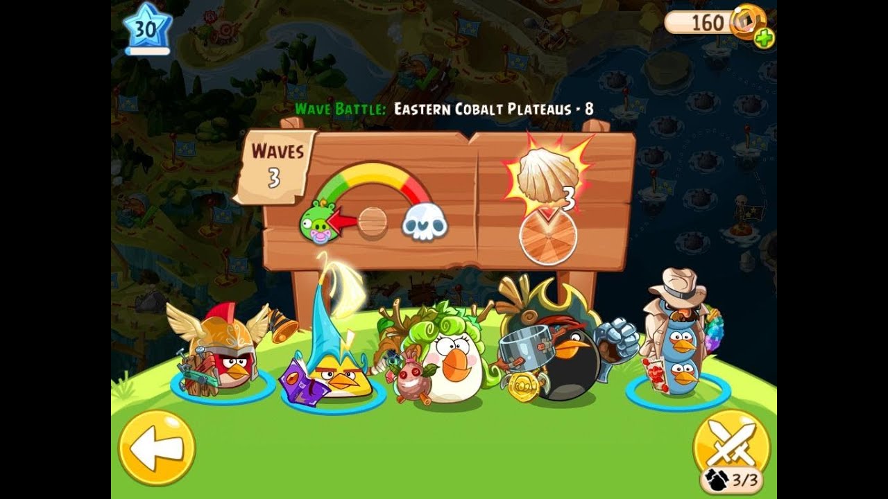 Angry Birds Epic Eastern Cobalt Plateaus Level 8 Walkthrough