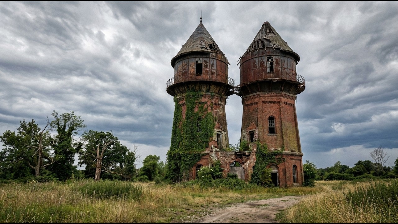 I Found an Abandoned Victorian Water Tower in the Forest and Turned It Into a Luxury House (ASMR)