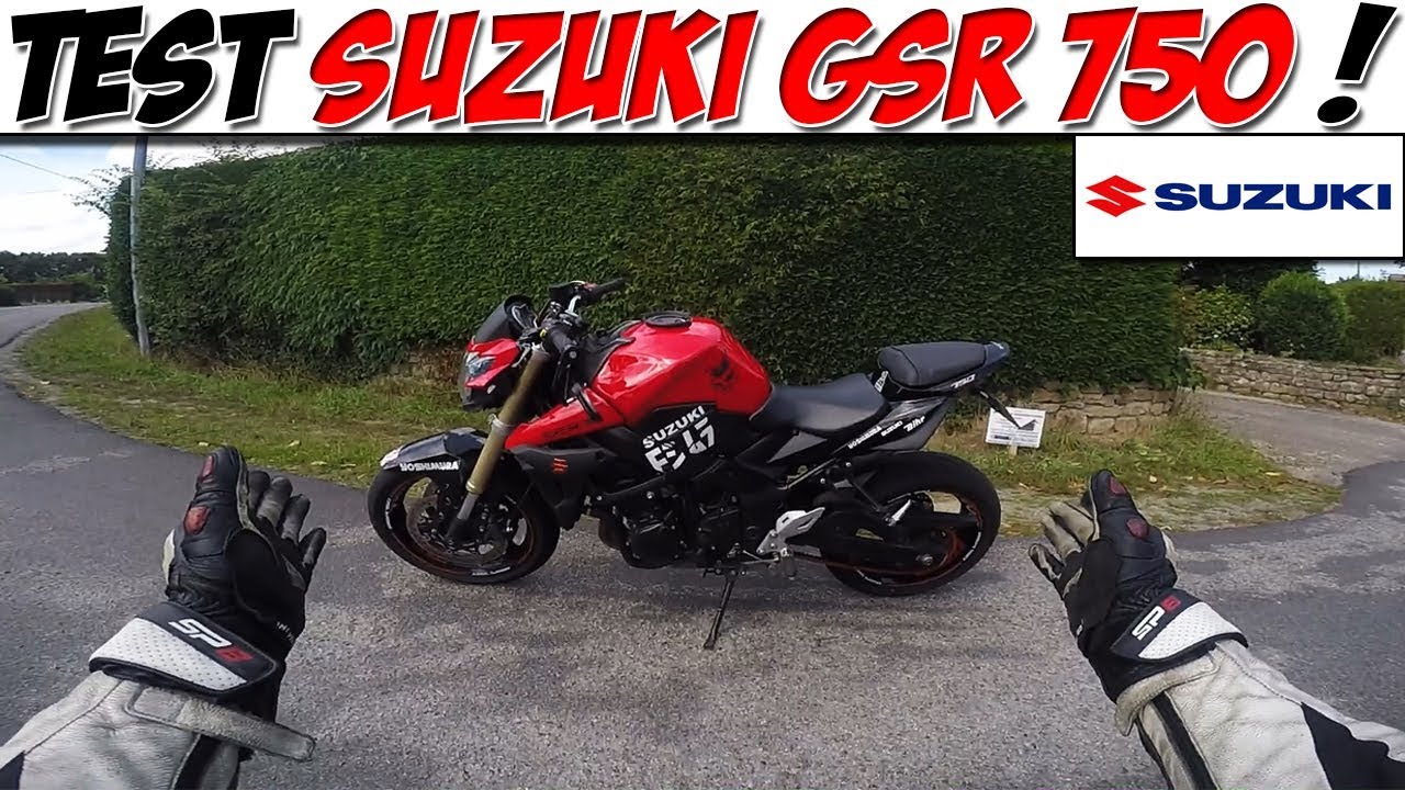 #Moto Vlog 98 : TEST SUZUKI GSR 750 / CONCURRENTE DU Z800 ? 😍