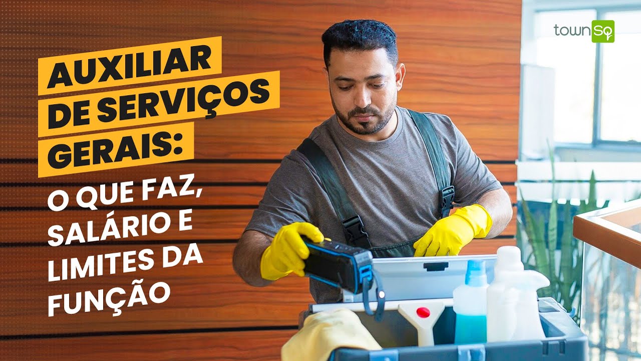 O que faz um auxiliar de serviços gerais?