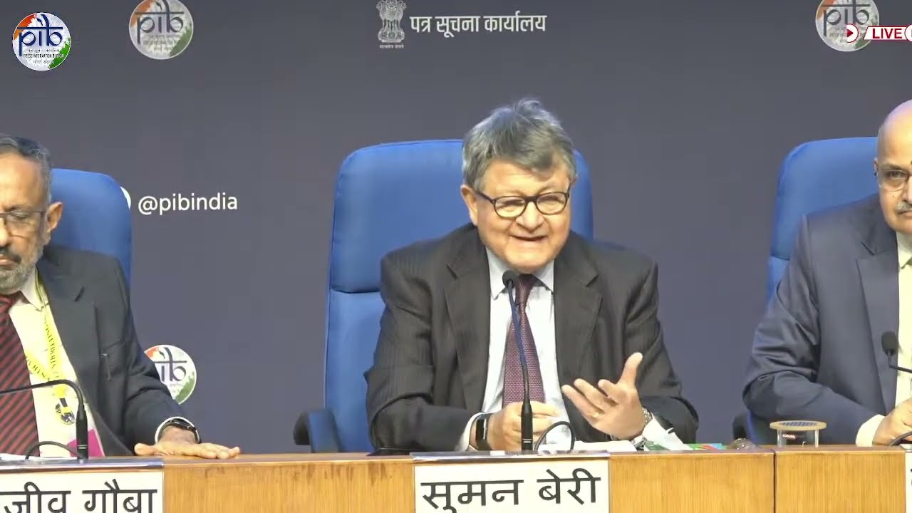 Press briefing on Governing Council Meeting by NITI Aayog