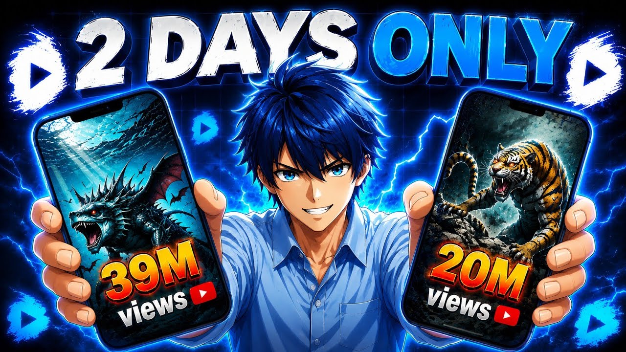 Only 2 Days And 39 Million Views | Trending 🔥 Niche Make Hybrid Animal Shorts ( Using Ai )