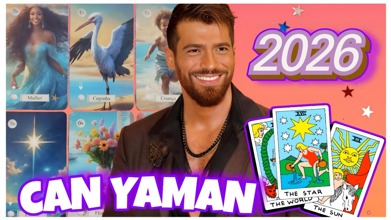 CAN YAMAN PREVISÕES PARA O ANO DE 2026 - AS CARTAS MOSTRAM SURPRESAS E MUITO MAIS🔮