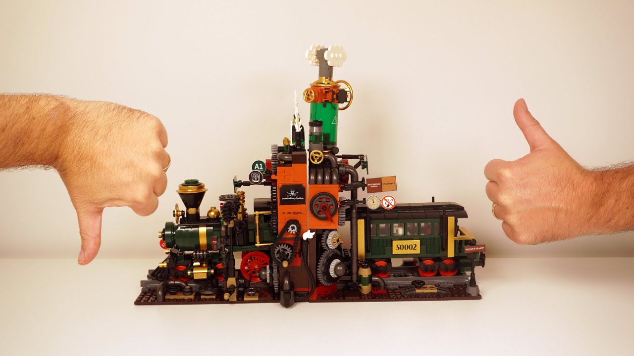 Worth buying it? JMBricklayer Western Train Station Bookend | 50002 | Building Review