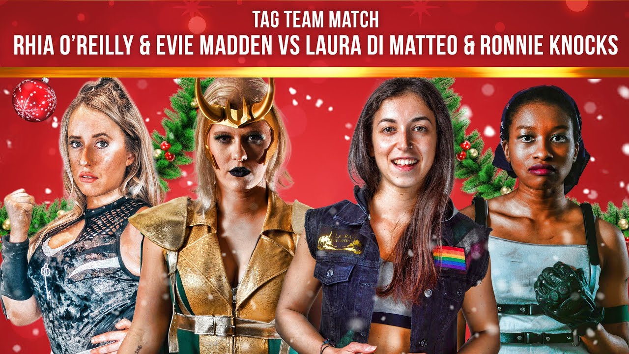 Pro Wrestling Ambush: Rhia O'Reilly & Evie Madden vs. Laura DiMatteo & Ronnie Knocks