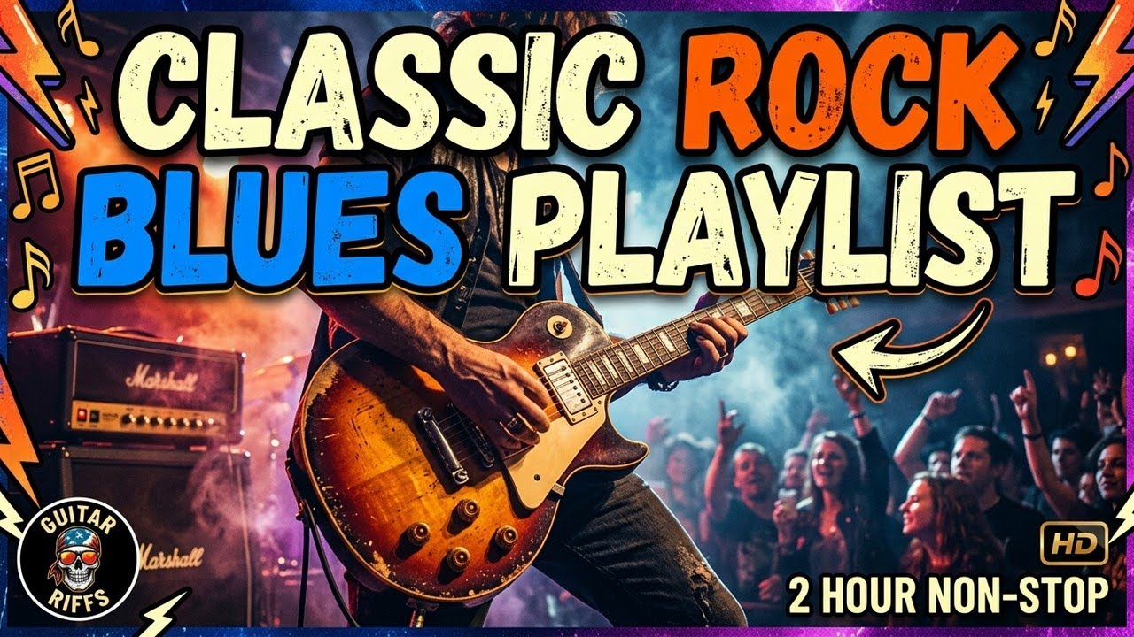 Best Blues Rock Playlist Ever | Led Zeppelin, Jimi Hendrix, Gary Clark Jr