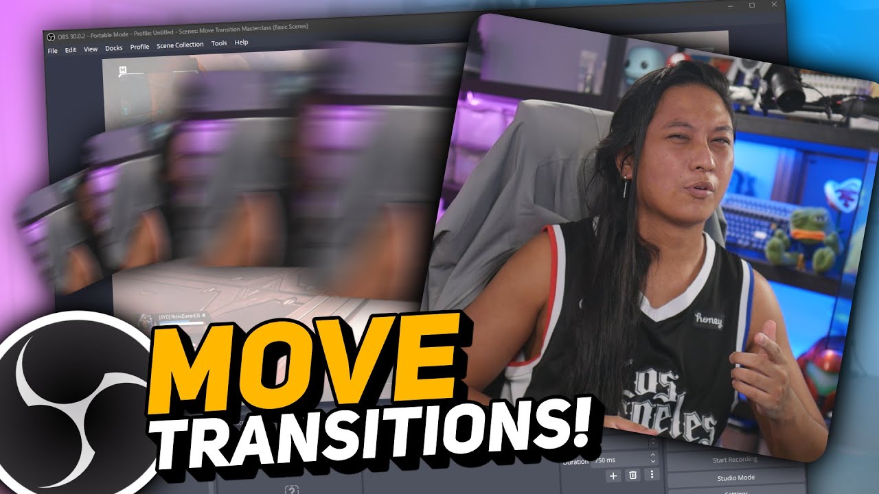 Мастер-класс по плагину OBS MOVE! — Плавные анимированные переходы