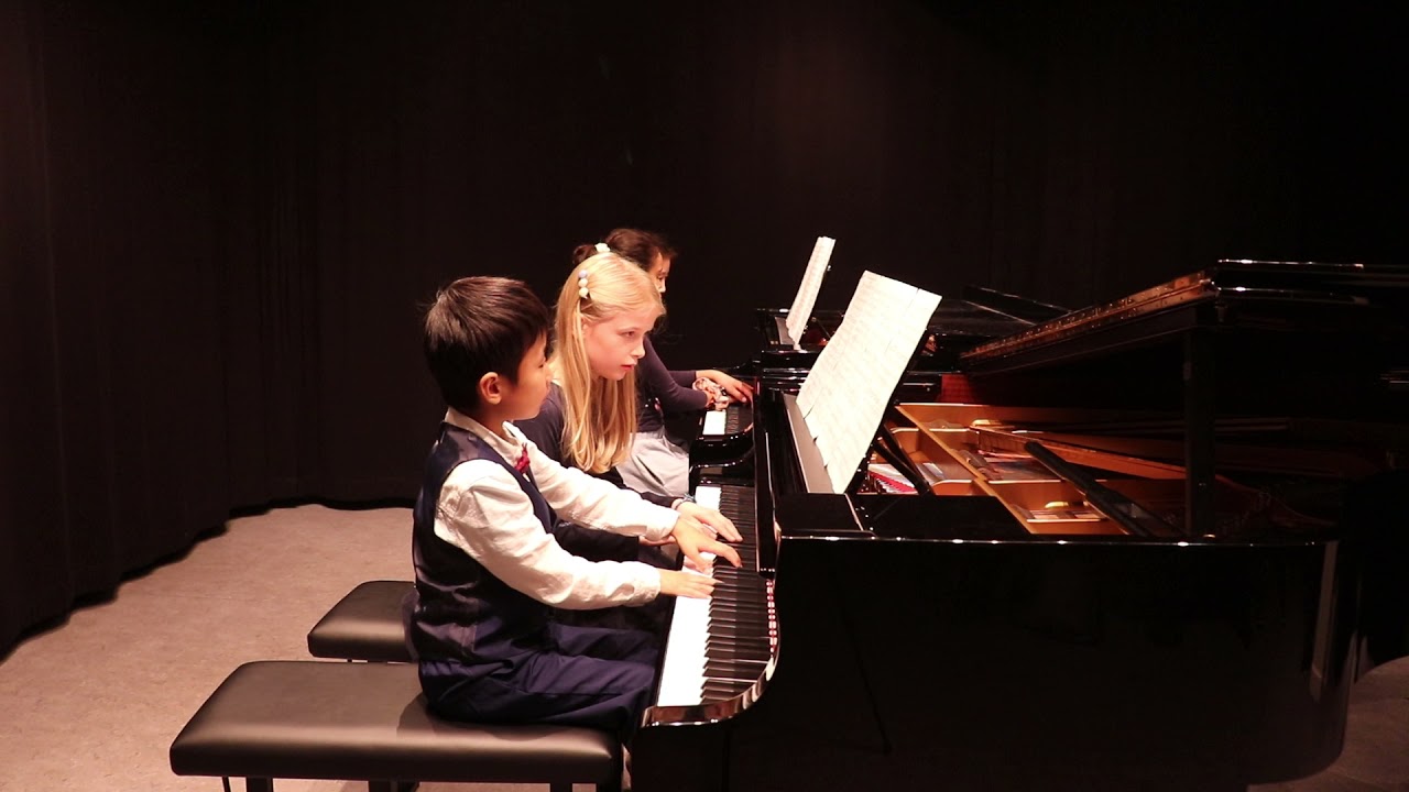 Widerstehe doch der Sunde, from BWV 54, Aarhus Musikskole, performed by Alex, Silja, Seba, and Emma