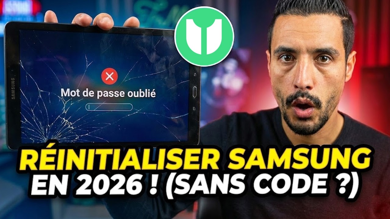 Tablette Samsung Bloquée ? 4 Méthodes pour la Réinitialiser (Même sans Code !)