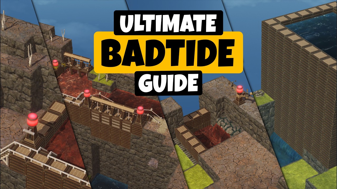 Every Single Method of Dealing with Badtides in Timberborn 1.0
