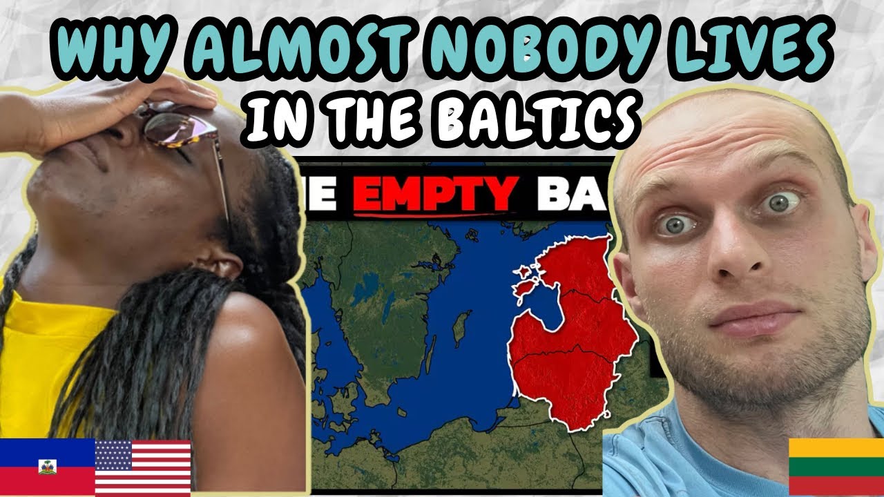 REACTION TO Why Almost Nobody Lives In The Baltic Countries (Estonia, Latvia and Lithuania)