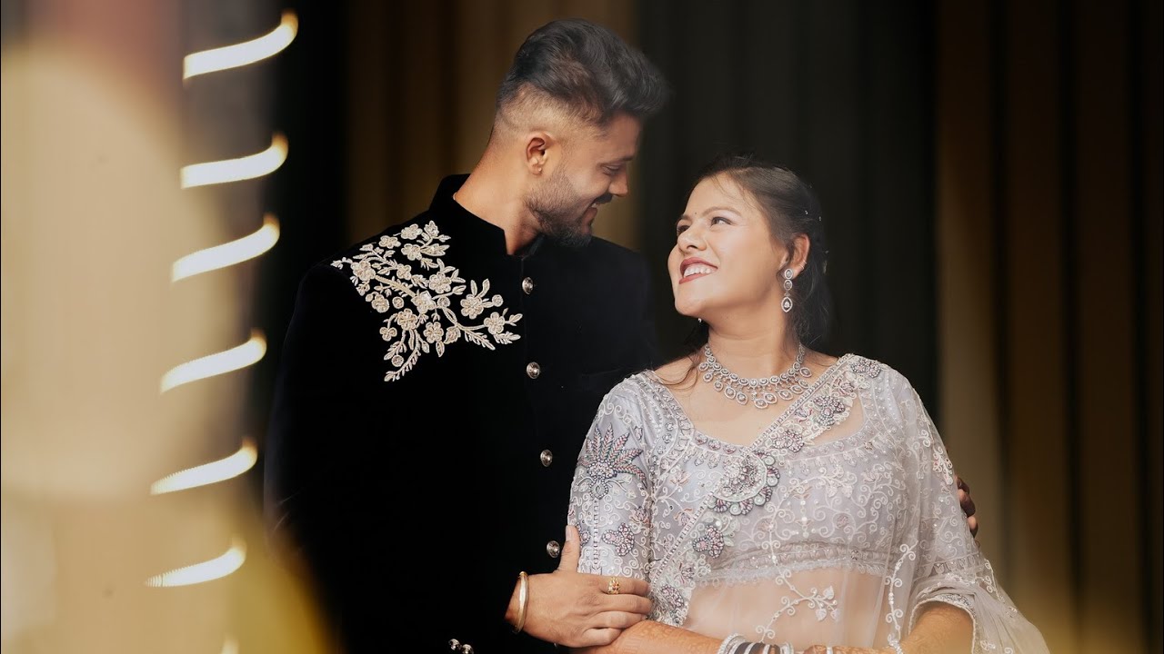 “Jahan pyaar ho, wahan cinema khud ban jaata hai.” 🎬❤️ #cinematic #engagement 