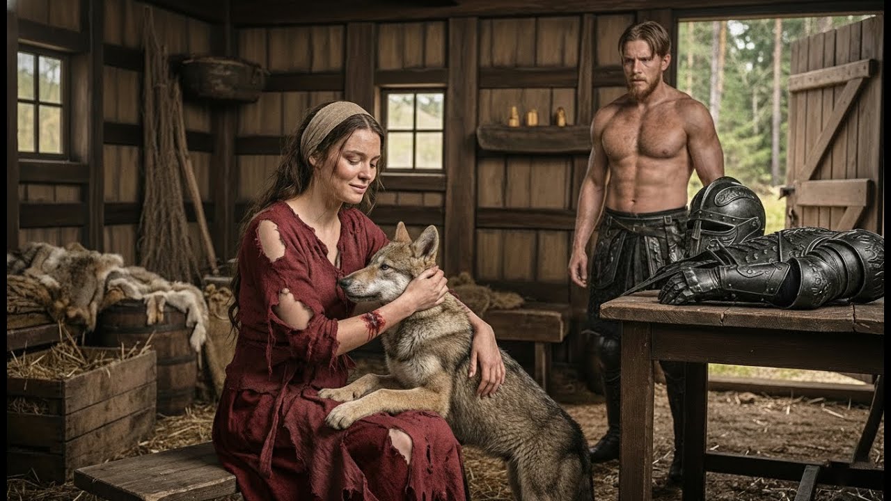 When the Alpha King’s Pup Bit the Omega’s Arm, the Room Froze — But She Smiled and Patted Its Head