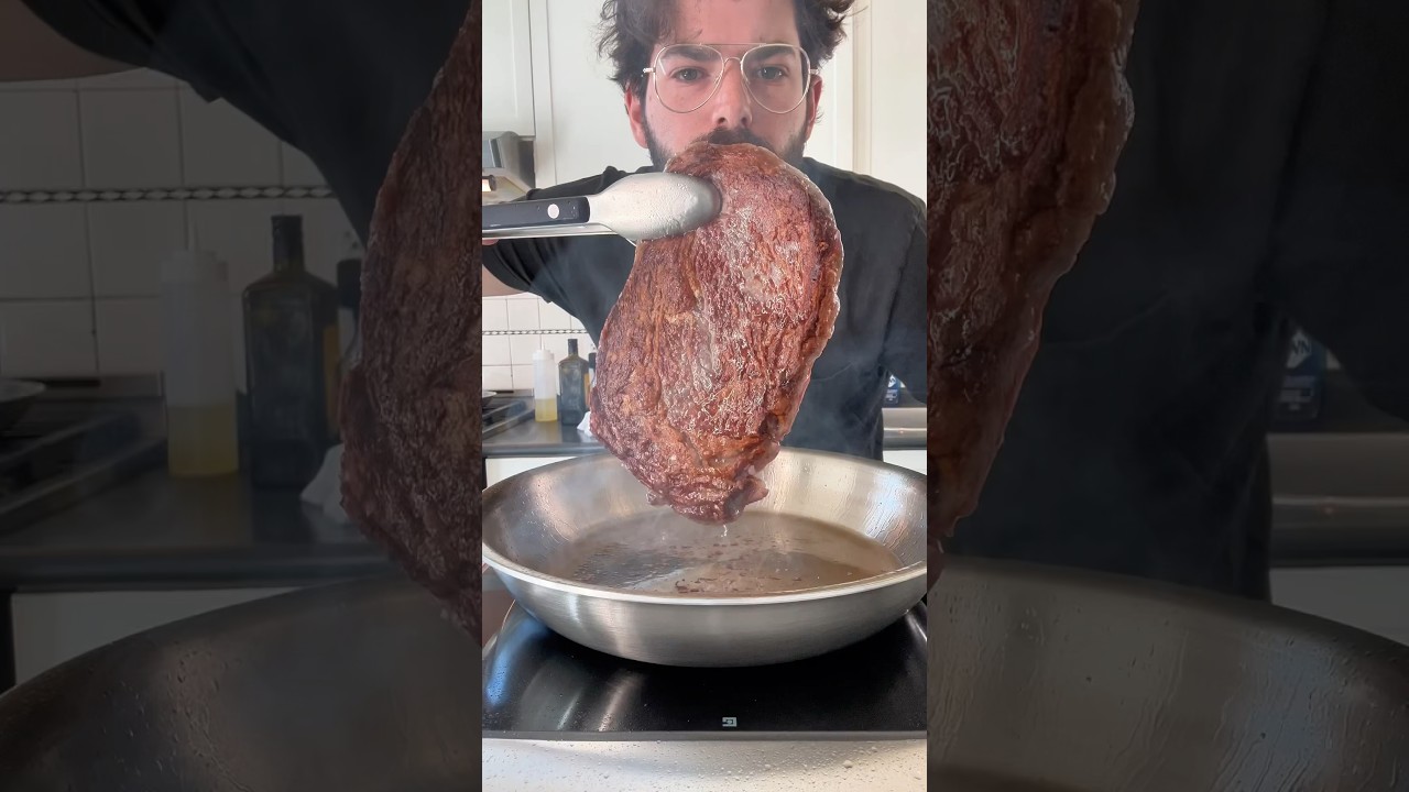 How to cook the perfect steak #madein #steak #cooking