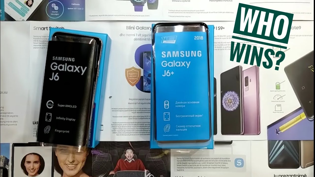 Samsung Galaxy J6+ vs Samsung Galaxy J6
