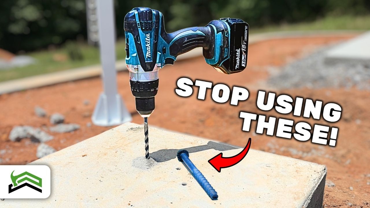You're Doing It Wrong! | Why Most Homeowners Fail With Concrete Anchors