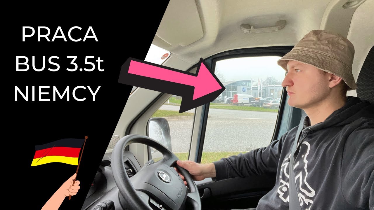 DZIEŃ PRACY NA BUSIE W NIEMCZECH - #kierowca 🇩🇪
