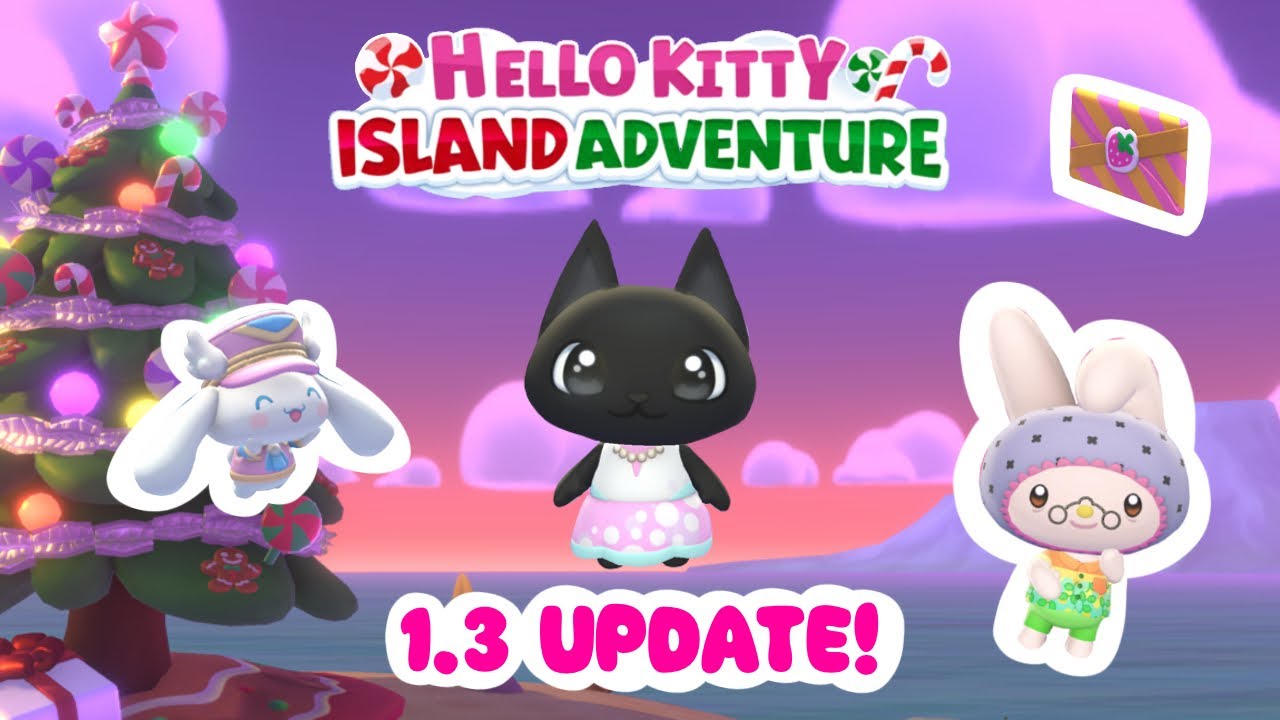 1.3 UPDATE!❄️🎄Hello Kitty Island Adventure + new quests, new visitors, NEW FEATURES! Play with me ✨