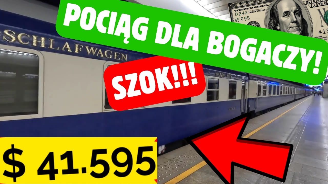 Luksusowy pociąg w Polsce! Najdroższy bilet w cenie auta!!!
