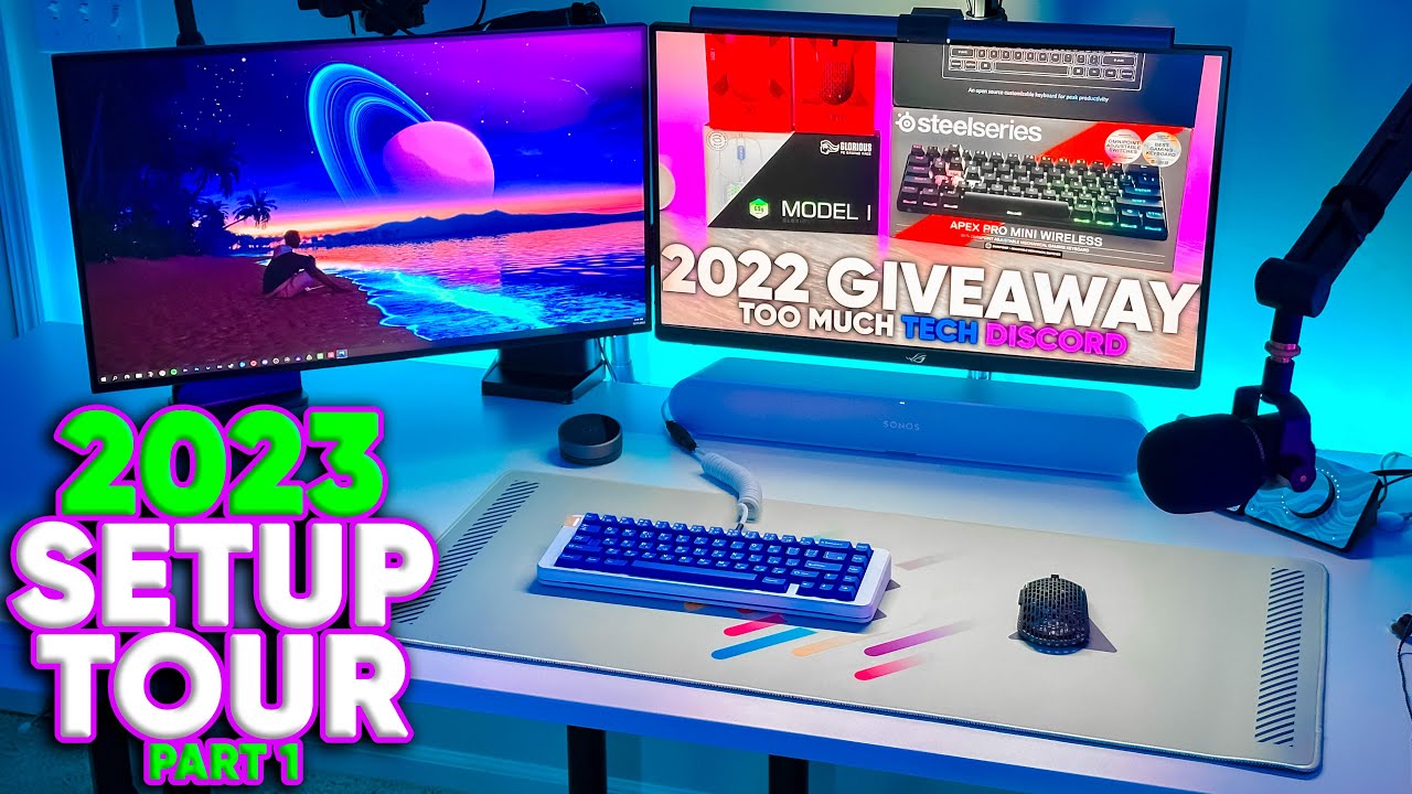 2023 GAMING SETUP TOUR - RTX 4090/7950X PC (Part 1)