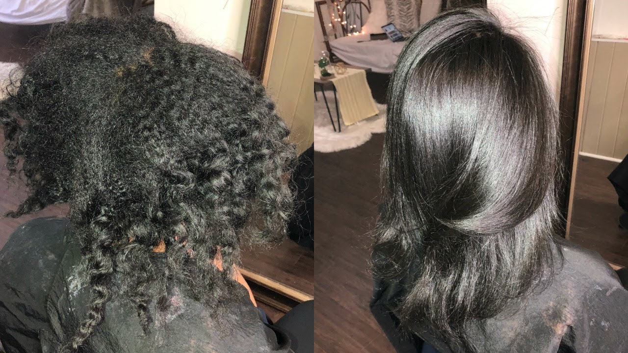 FLAT IRONING HAIR AFTER 11 MONTHS