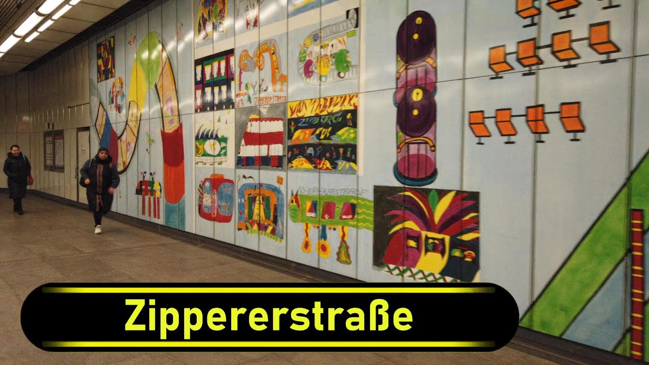 U-Bahn Station Zippererstraße - Vienna 🇦🇹 - Walkthrough 🚶