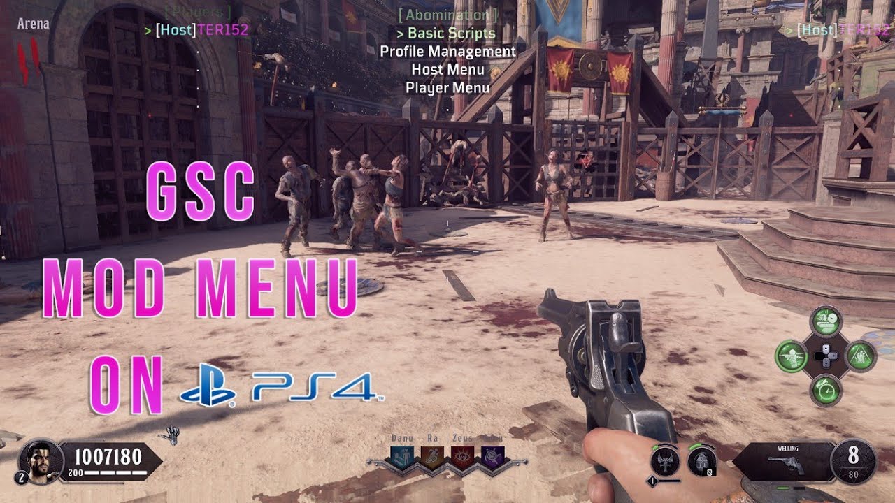 Black Ops 4 | GSC Mod Menu | [PS4/5]