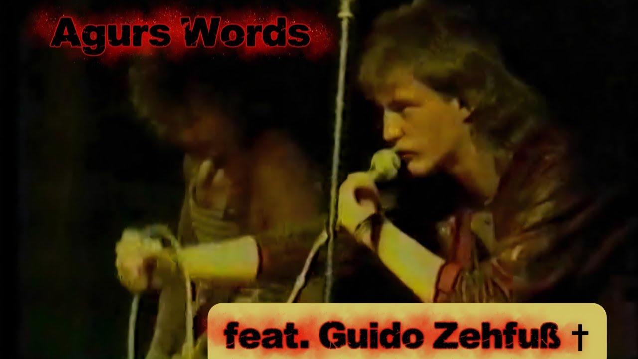 Agurs Words - Leavin' Home (Vocals by Guido Zehfuß ✝) | Live 1987 with Steeler, Rage, Holy Moses