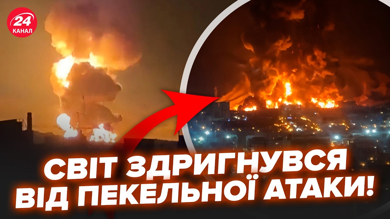💥ЛЮТЫЙ УДАР Израиля! Вы НЕ ПОВЕРИТЕ, КУДА ВЛУПИЛИ. Дым ДО НЕБА. Эти КАДРЫ уже ПОВСЮДУ