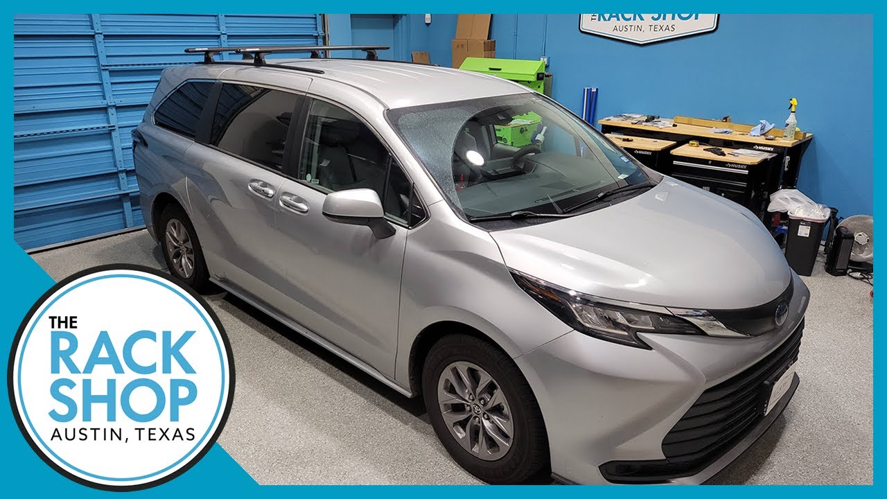 2021-2025 Toyota Sienna Rhino-Rack Custom Vortex Aero Complete Roof Rack | The Rack Shop