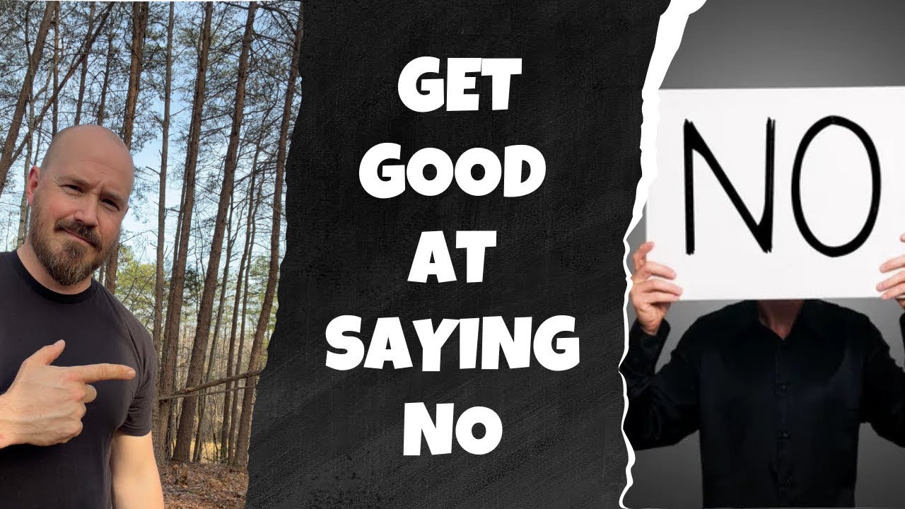 Why We Should Get Good at Saying NO To People 