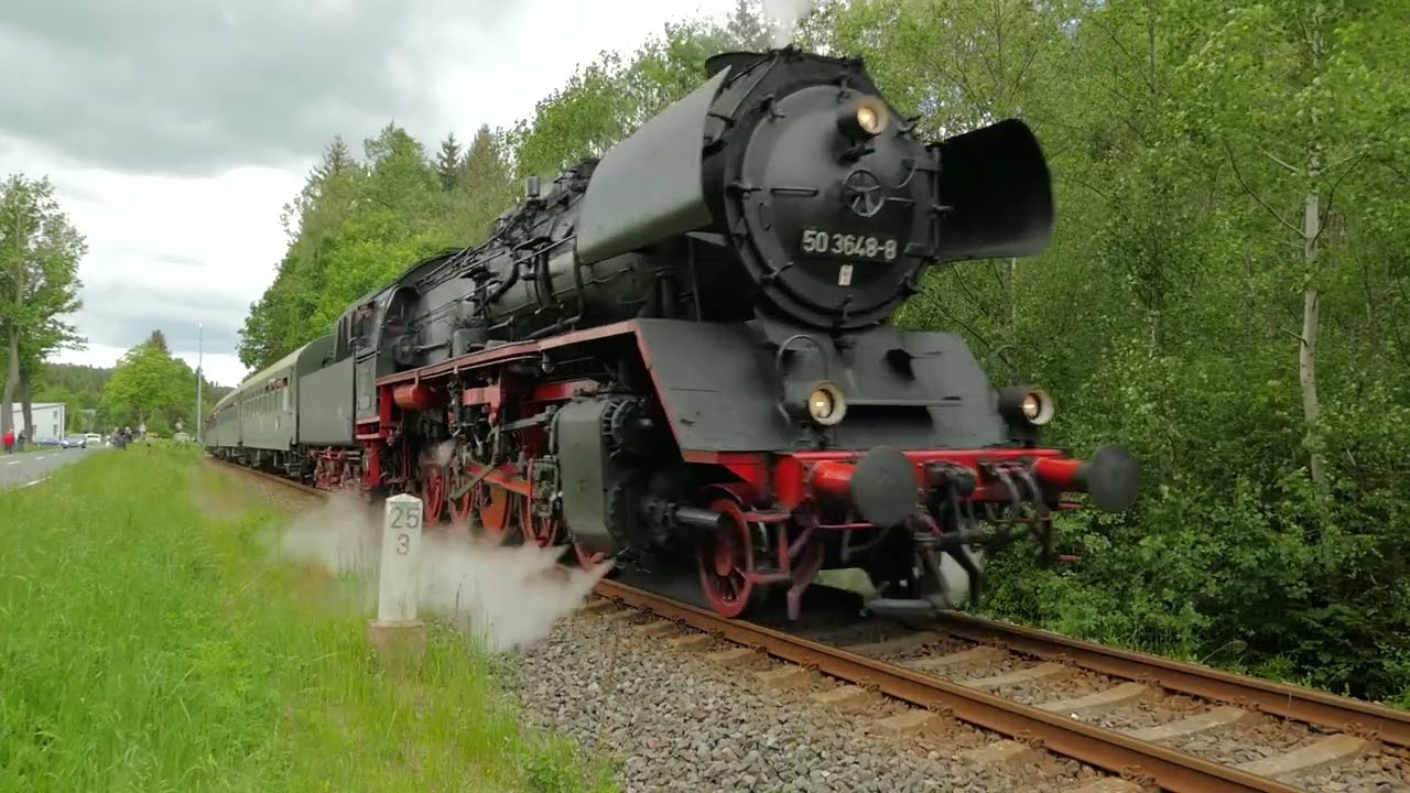 Mit 50 3648 auf Klangtour nach Altenberg