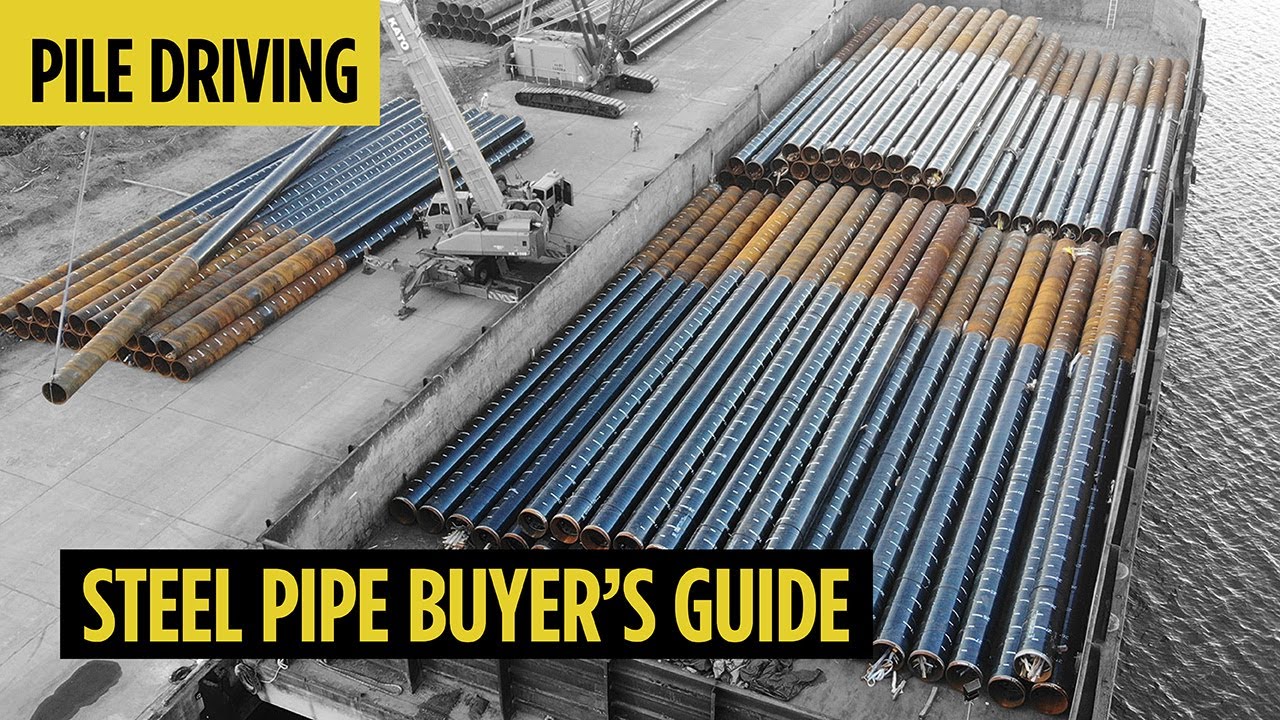 Steel Pipe Piling Buyer's Guide | Pile Driving Series #3