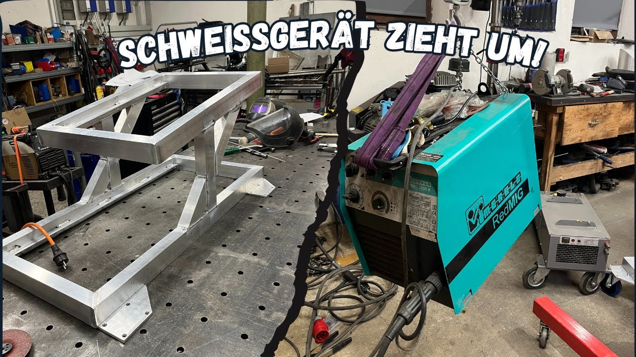 Neuer Schweißwagen für´s MAG-Schweißgerät