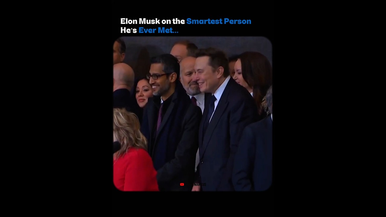 Elon Musk on the Smartest Person He&rsquo;s Ever Met ! | #shorts #elonmusk