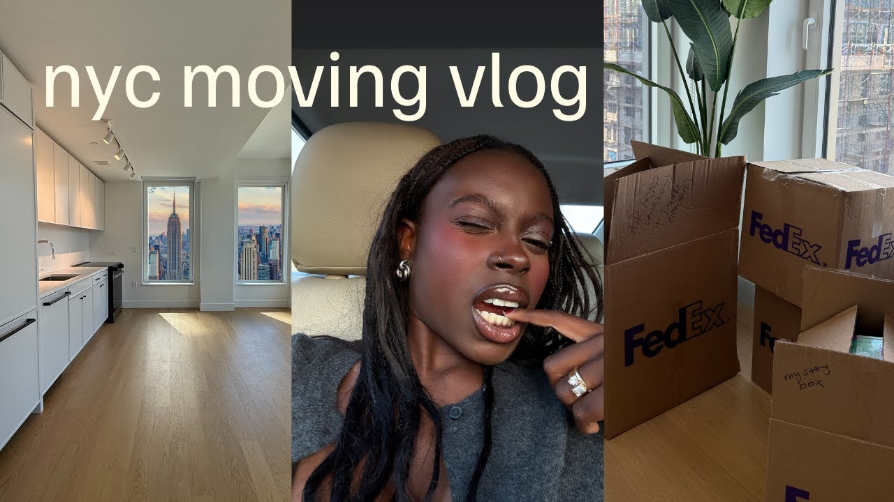 moving to new york city from los angeles, apartment hunting, + a tour of our new apartment!  💓