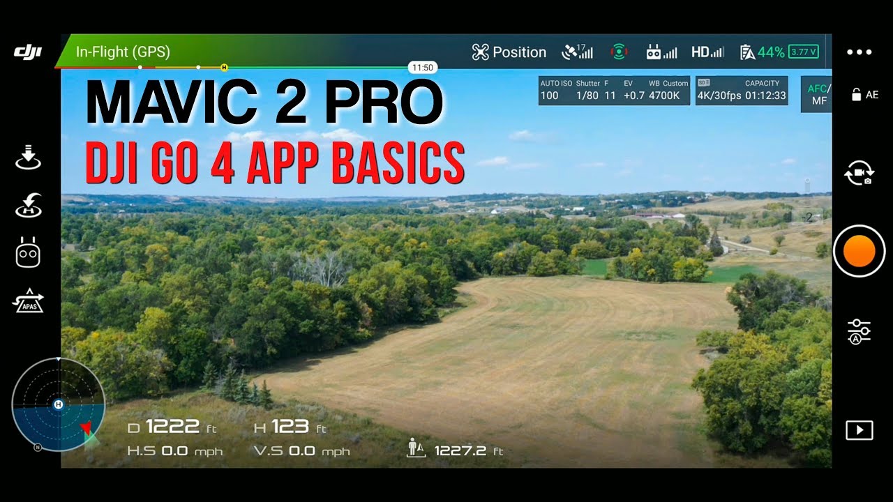 Mavic 2 Pro | DJI Go 4 App Basics
